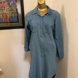 Denim duster